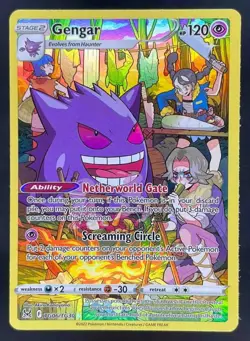2022 Pokemon Sword & Shield Lost Origin Gengar Trainer Gallery #TG06/TG30 - Image 1