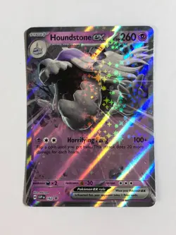Pokemon TCG Promo SVP 162 Houndstone EX Near Mint - Image 1