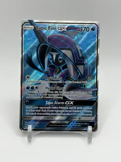 Pokemon Tapu Fini GX (Full Art) 133/147 Sm-Burning Shadows Holo - Image 1