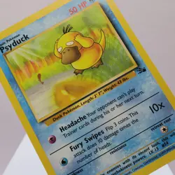Pokemon TCG - Psyduck 53/62 Fossil Common WOTC 1999 - NM - Image 1