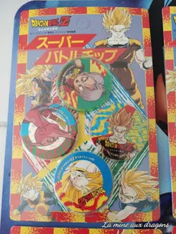 Neuf Lot Pog Caps Dragon Ball DBZ tazo menko card carte rare set slammer planche - Image 1