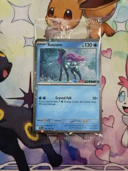 Suicune 026/094 EB Games Stamped Promo Holo Rare Phantasmal Flames Pokemon Card - Image 1