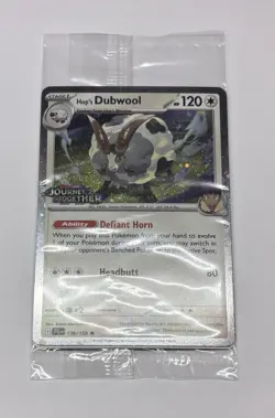 Pokemon TCG Hop's Dubwool Journey Together Best Buy Promo Card 136/159 SEALED - Image 1