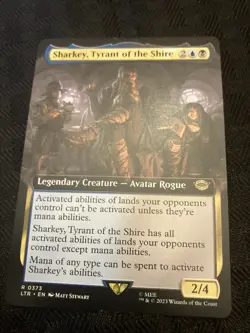 Sharkey, Tyrant of the Shire (Borderless) #0373 LTR Rare NM+ - Image 1