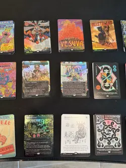 MTG Secret Lair Countdown Kit An Encyclopedia of Magic - PARTIAL FOIL Set Opened - Image 3