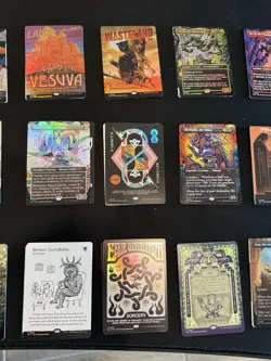 MTG Secret Lair Countdown Kit An Encyclopedia of Magic - PARTIAL FOIL Set Opened - Image 4