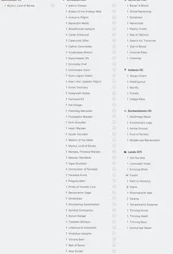 Myrkul, Lord of Bones Custom Commander Deck MTG Magic the Gathering - Image 2