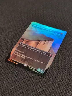 The Walls of Ba Sing Se (Borderless) (Foil NM) MTG Avatar: The Last Airbender - Image 3