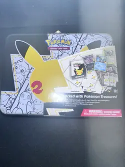 Pokemon 25th Anniversary Celebrations Sealed Collector’s Chest Lunch Box Tin - Image 1
