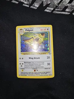 Pidgeot 8/64 Jungle Holo Rare LP Pokemon Tcg WOTC 1999 - Image 1