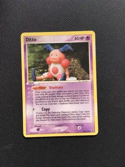 Pokemon Ditto Mr. Mime 38/113 Delta Species Uncommon Card - Image 1