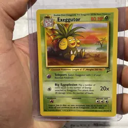Pokemon Exeggutor 39/130 Base Set 2 Uncommon Pokemon TCG Vintage NM/MT Nintendo - Image 1