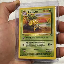Pokemon Exeggutor 39/130 Base Set 2 Uncommon Pokemon TCG Vintage NM/MT Nintendo - Image 2