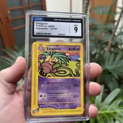 Pokemon Exeggutor 13/147 Aquapolis 2003 E-Reader CGC 9 Mint - Image 1