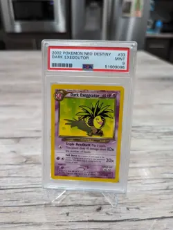 PSA 9 Dark Exeggutor 2002 NEO DESTINY RARE #33 MINT- POKEMON TCG - Image 1