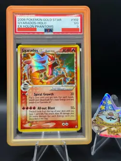 Pokemon Gyarados Gold Star EX Holon Phantoms Holo Rare #102 PSA 3 + Bumperboy - Image 1