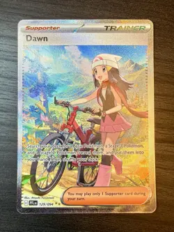 Dawn SIR 2025 Pokemon Phantasmal Flames English Card Full Art 129/094 - Image 1