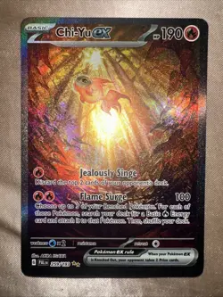 Chi-Yu EX Holo Paldea Evolved Pokemon TCG Special Illustration Rare Card 259/193 - Image 1