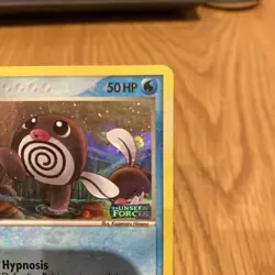Poliwag 67/115 Reverse Holo EX Unseen Forces Pokemon Card - Image 3