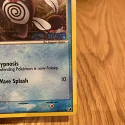 Poliwag 67/115 Reverse Holo EX Unseen Forces Pokemon Card - Image 4