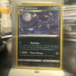 Pokemon Umbreon SWSH129 Promo Holo Rare Foil Card Sword & Shield - Image 1