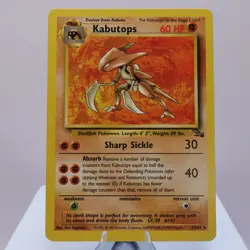 Pokemon TCG - Kabutops 24/62 Fossil Rare WOTC 1999 - EXC/NM - Image 2