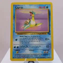 Pokemon TCG - Lapras 25/62 Fossil Rare WOTC 1999 - EXC/NM - Image 2
