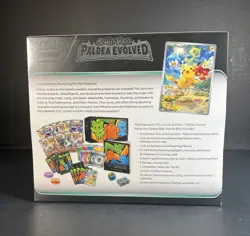 Pokemon Center Exclusive Paldea Evolved Elite Trainer Box Sealed ETB - Image 3