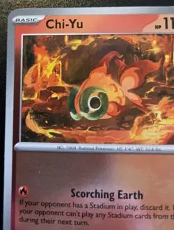 Chi-Yu 031/132 Reverse Holo Uncommon Mega Evolution Pokemon TCG - Image 2