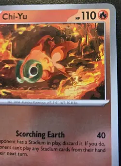 Chi-Yu 031/132 Reverse Holo Uncommon Mega Evolution Pokemon TCG - Image 3