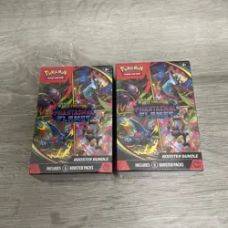 Set of 2 Pokemon TCG ME02 Phantasmal Flames Booster Bundle Sealed New - Image 1