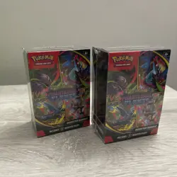 Set of 2 Pokemon TCG ME02 Phantasmal Flames Booster Bundle Sealed New - Image 3