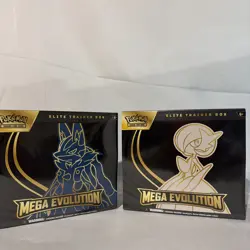 Pokemon Mega Evolution Lucario & Gardevoir Elite Trainer Box ETB Set - Image 1