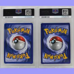 Pokemon Mew Holo Black Star Promo #9 & Mew #8 PSA 8 NM/Mint - Image 2