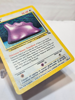 Ditto 3/62 Holo Rare Unlimited Fossil Pokemon 228 - Image 5