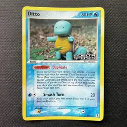 Ditto (Squirtle) | 40/113 Delta Species | Reverse Holo [Stamped] | Pokemon TCG - Image 1