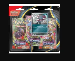 Pokemon Phantasmal Flames 3 Pack Blister????SEALED Promo Card Booster Presale - Image 2