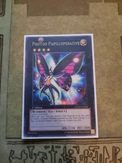YUGIOH PHOTON PAPILLOPERATIVE GAOV-EN044 RARE 1ST ED NM - Image 1