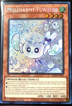 Yu-Gi-Oh! Mulcharmy Fuwalos RA04-EN050 Secret Rare 1st Edition NM - Image 1