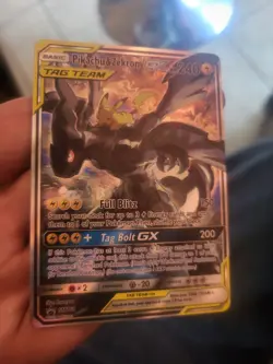 Pokemon Pikachu & Zekrom GX SM168 Black Star Promos Holo Card NM Condition - Image 1
