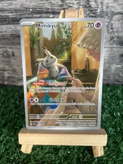 Mimikyu 075 Scarlet & Violet Promo Holo Pokemon Card Near Mint Condition - Image 2