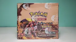 Pokemon Sun and Moon Crimson Invasion Booster Box Card Game - 16381249 820650812491 - Image 1
