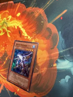 Yu-Gi-Oh Abyss Solider Super Rare Promo Card CMC-EN001 LP - Image 4