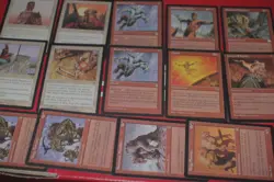 MTG 14x Visions Tempest Weatherlight stronghold white red magic card lot MP - Image 2