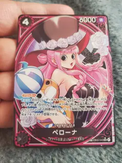 [US Seller] Perona SP EB03-045 SR Japanese One Piece Heroines Edition Card - Image 1