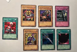 Yugioh Cards Lot 7 Cards Old Era Low Price - No Reserve! - Image 1