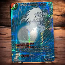 DRAGON BALL SUPER CCG SON GOKU, UNWAVERING CONVICTION #DB3- 116 R FOIL CARD NM - Image 1