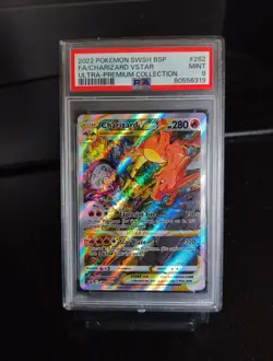 Charizard VSTAR SWSH262 SWSH: Sword & Shield Promo Cards Holo PSA 9 - Image 1