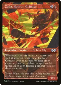 Zada, Hedron Grinder - Halo Foil Showcase MUL NM MTG - Image 1