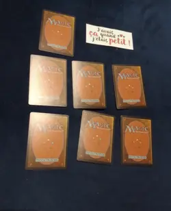Lot mtg carte visions set partiel commune noir 7/11 1996 Magic The Gathering - Image 2